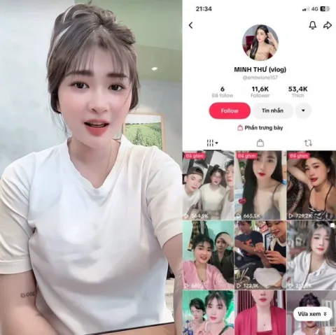 Em Minh Thư lộ video sex triệu view