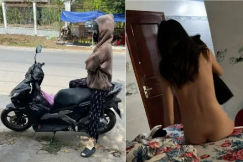 Ngại nhưng vào nhà nghỉ em làm tình hết mình